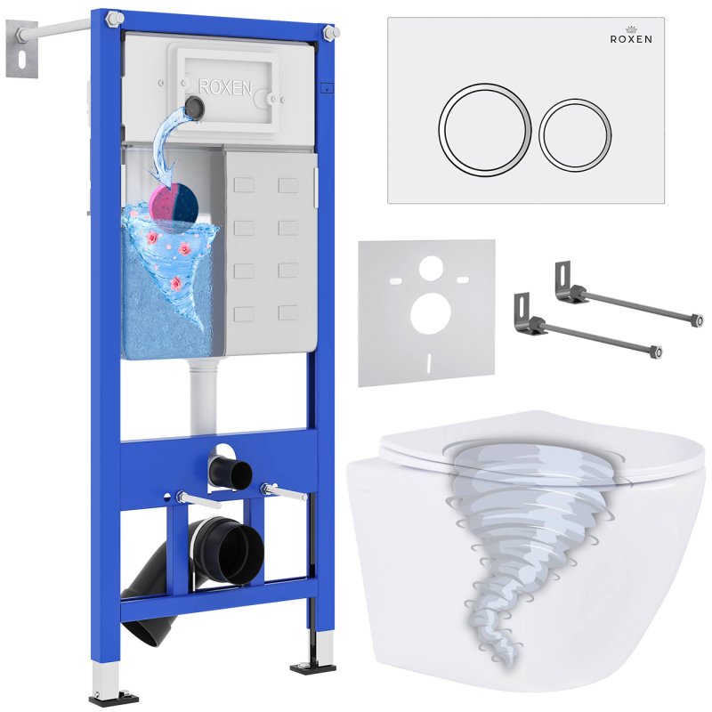 Комплект 6 в 1 Roxen StounFix Dual Fresh 968335